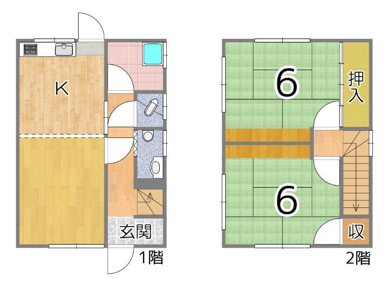 間取り図 リフォームをご希望の方は見学時に合わせてご相談頂けます