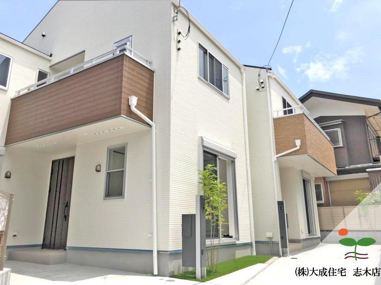 現況外観写真 完成済みのため即日ご案内可能です^^ 1号棟:現地写真2020.6.26撮影