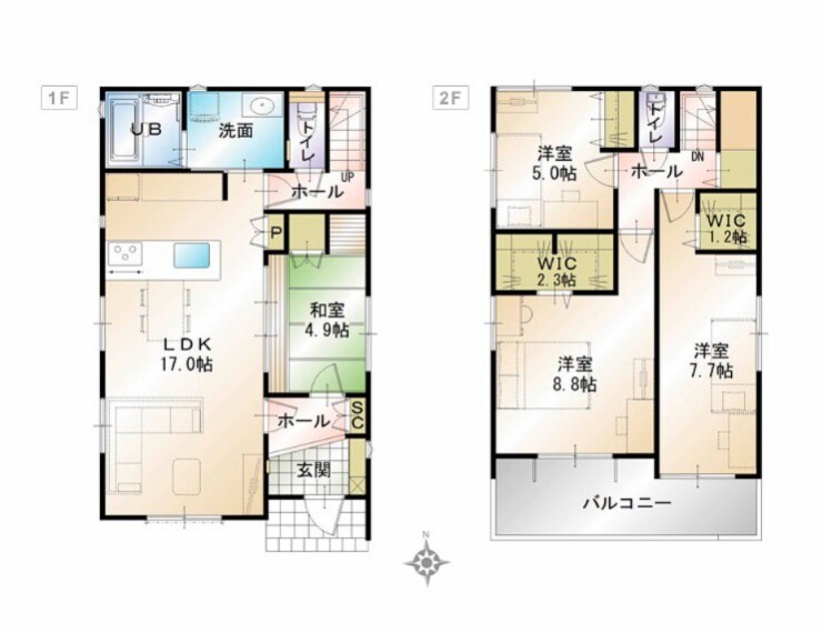 間取り図 4LDK