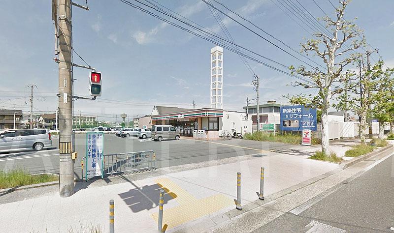 コンビニ セブンイレブン向日市上植野店