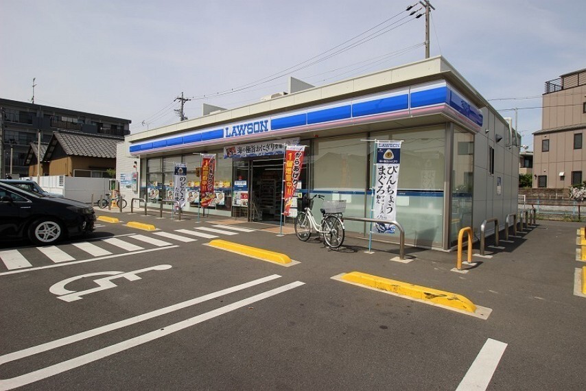 コンビニ ローソン 一宮猿海道店