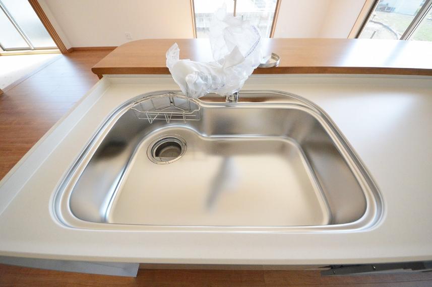 キッチン 浄水器機能付きシンク