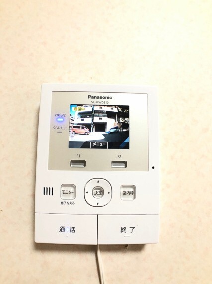モニター付きインターホン