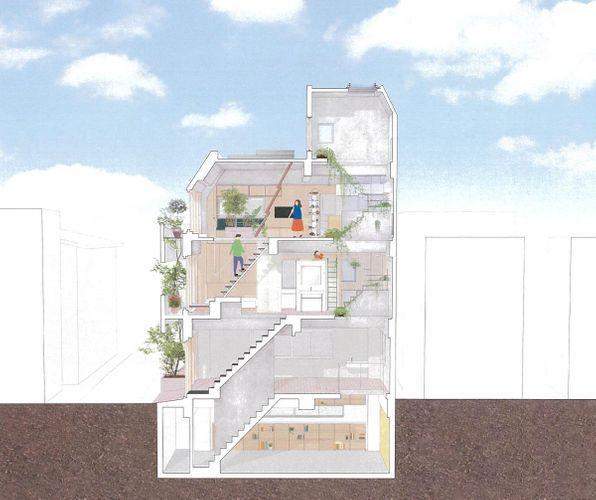 現況写真 断面図