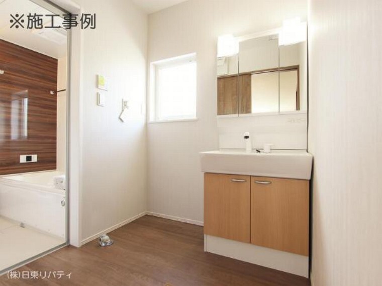 洗面化粧台 施工事例