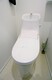 トイレ 洗浄機能や脱臭機能など機能性に優れたウォシュレット一体型トイレに新規交換(同仕様のトイレ画像)