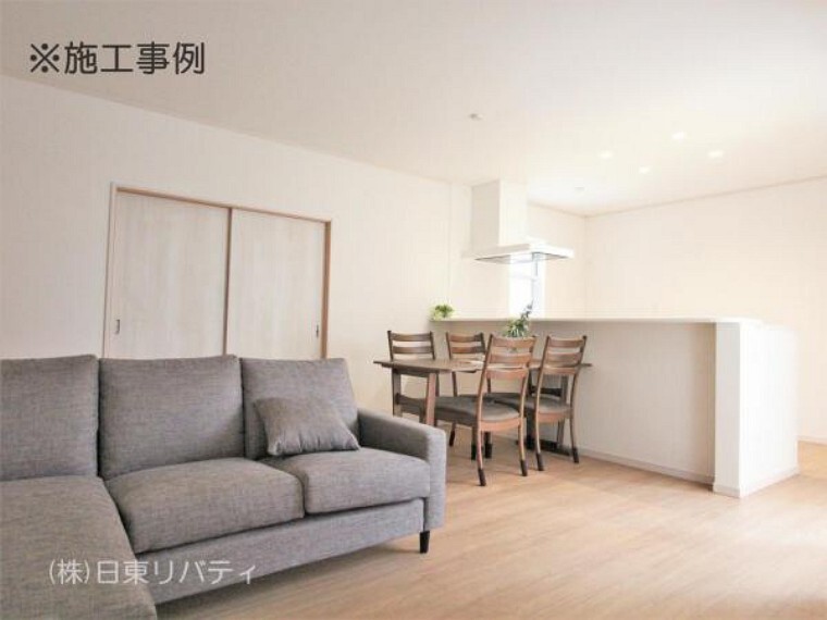 居間・リビング 施工事例