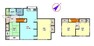 間取り図 【間取図】4LDKの間取りです。各部屋6帖以上ありますので、家具などを置いても広々使えますよ。