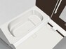 浴室 【同仕様写真】浴室はハウステック製の新品のユニットバスに交換します。浴槽には滑り止めの凹凸があり、床は濡れた状態でも滑りにくい加工がされている安心設計です。追い焚き機能付きで快適ですよ。