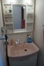 洗面化粧台 2階　洗面所を撮影