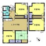間取り図 【リフォーム中】お家の中央にリビングがある5LDKです。1階の和室一部屋を洋室に変更します。4～5名様ご家族にいかがでしょうか。