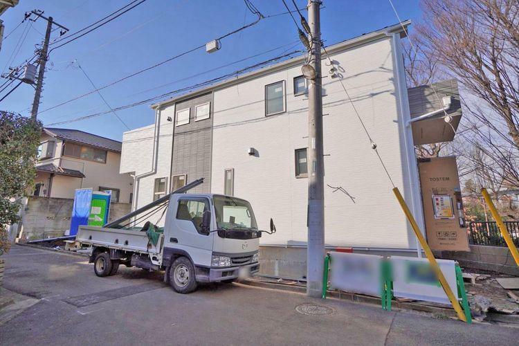 現況写真 練馬区関町北3丁目の新築住宅。限定2棟になります。西武新宿線『東伏見』駅まで徒歩7分です。