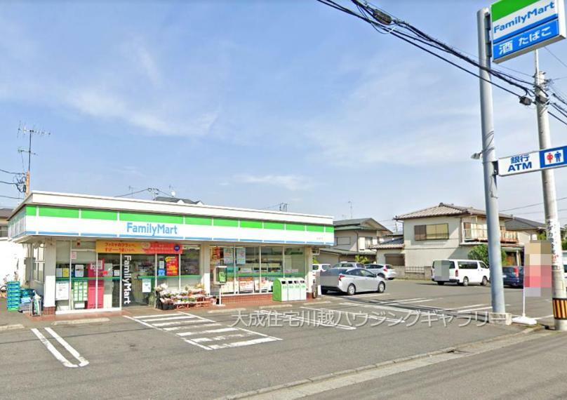 コンビニ ファミリーマート川越小坂旭町店:ちょっとしたお買い物に便利なコンビニです。