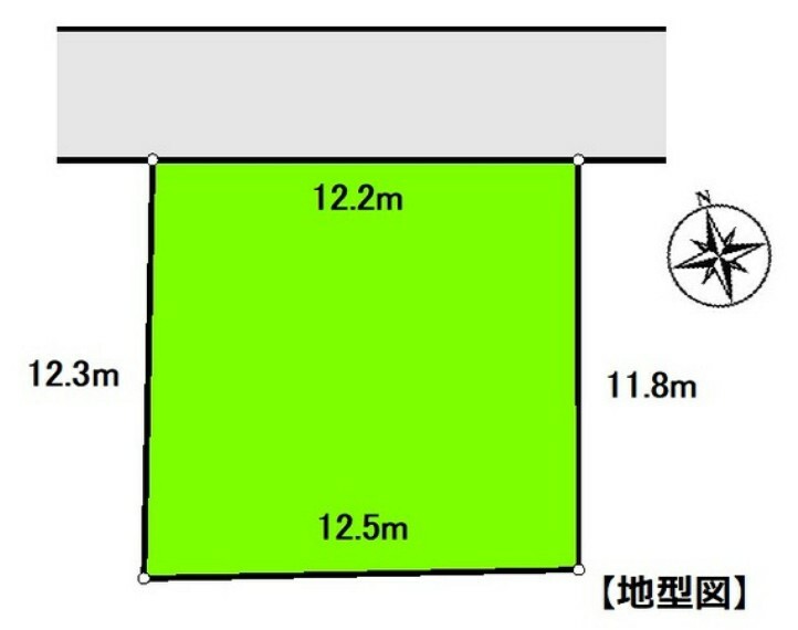 区画図 地形図