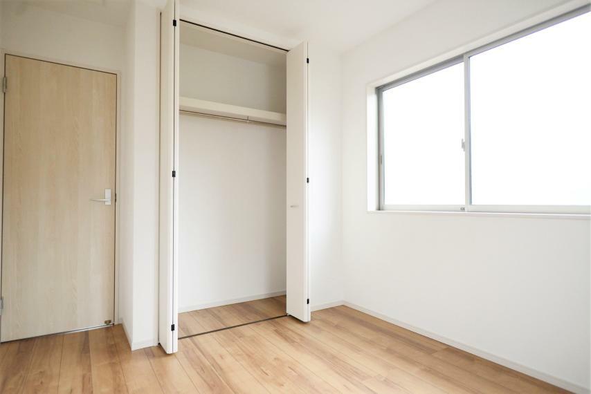 収納 全居室収納付きでお部屋を広く使用できます。
