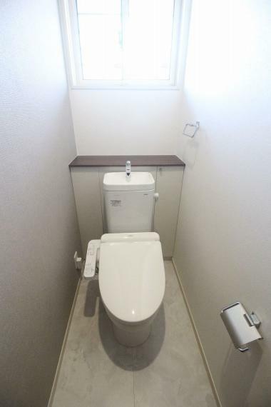 トイレ 気密性の高いお家なのでトイレも寒くありません！