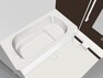 浴室 【同仕様写真】浴室はハウステック製のユニットバスを新設します。足を伸ばせる1坪サイズの広々とした浴槽で、1日の疲れをゆっくり癒すことができますよ。