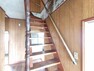 【リフォーム中写真4/25撮影】階段は袖壁を新設したり、現代風の階段へとリフォームします。