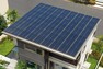発電・温水設備 【創エネ・太陽光発電システム】屋根一面に設置したソーラーがたっぷり発電。