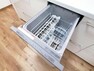 忙しい家事の手助けになる『ビルトイン食器洗乾燥機』を標準装備。家事の負担を減らし、時短に