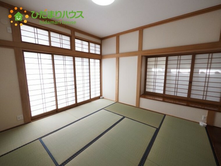 和室 8帖ある和室は、お客様部屋にも対応可能ですね。