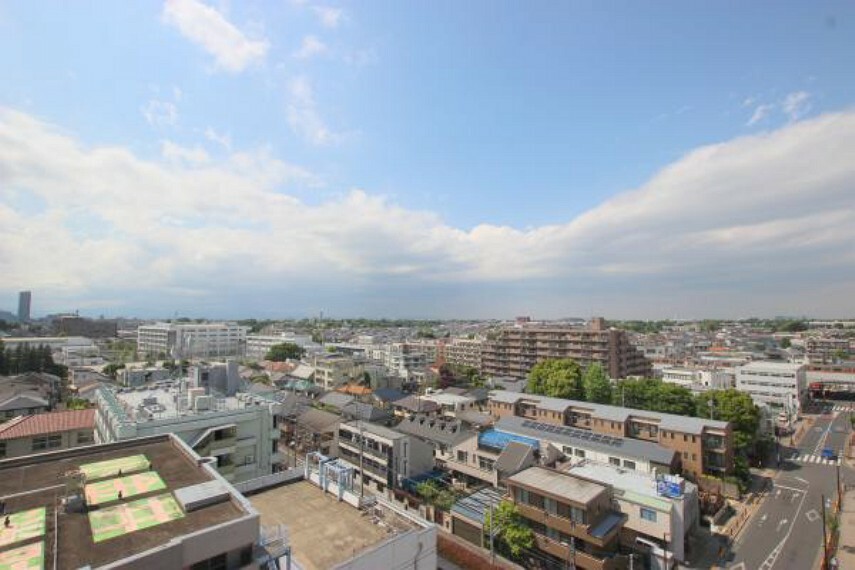 眺望 ■最上階10階部分の南向き3方角住戸（晴れた日には富士山が望めます）