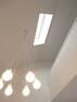 天井窓が曇りの日でも天井面から光が射すため、優しい光が室内に広がります。