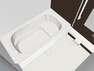 浴室 【同仕様写真】ユニットバスはハウステック社製の新品に交換します。既存のユニットバスを解体し拡張しますので、1坪サイズの新しい浴室で一日の疲れをゆっくりと癒すことができますね。