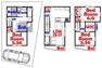 間取り図 3SLDK/南向き/小屋裏物入/リビング収納/全居室収納/人気のカウンターキッチン/ウォークインクローゼット