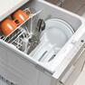 発電・温水設備 家事効率を高める食器洗い乾燥機をビルトイン。節水効果も優れているので家計にも優しい設備です。