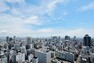 眺望 35階建31階部分のため眺望良好。大阪の街並みが一望できる住戸です。