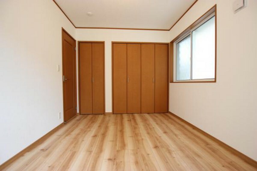 ■全居室収納あり＆全居室6帖以上のゆとりある住空間