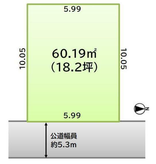 土地図面 間取 近鉄南大阪線「河内松原」駅徒歩15分