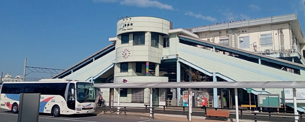 JR内房線「君津」駅［分譲地から約1300m・徒歩17分］ （2022年6月撮影）