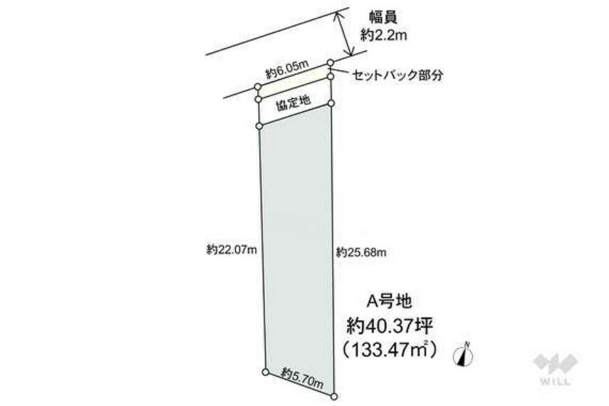 土地図面 間取り図