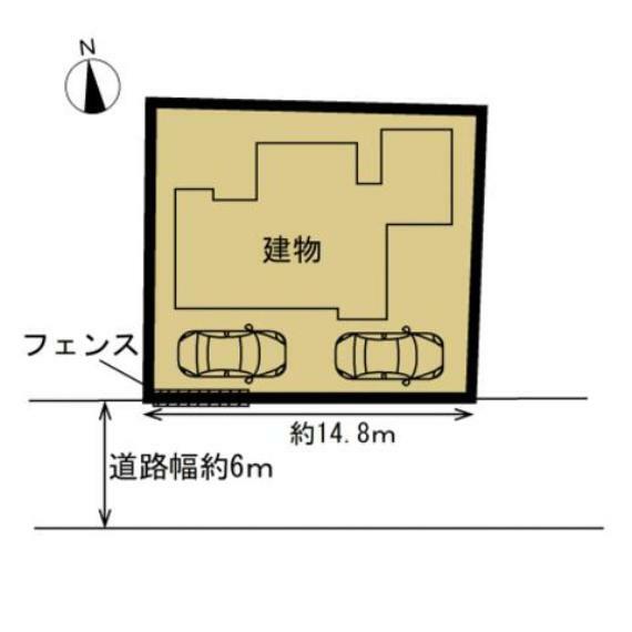 区画図 【敷地図】