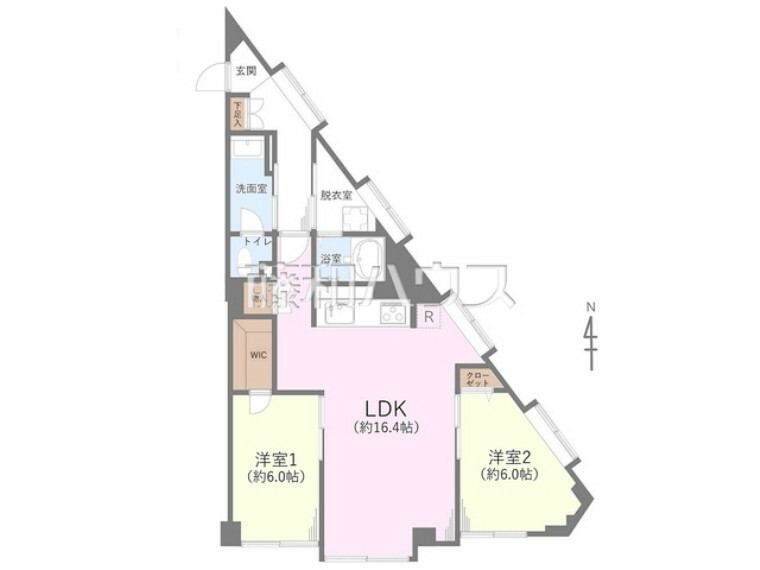 間取り図 間取図　【三鷹紅林マンション】