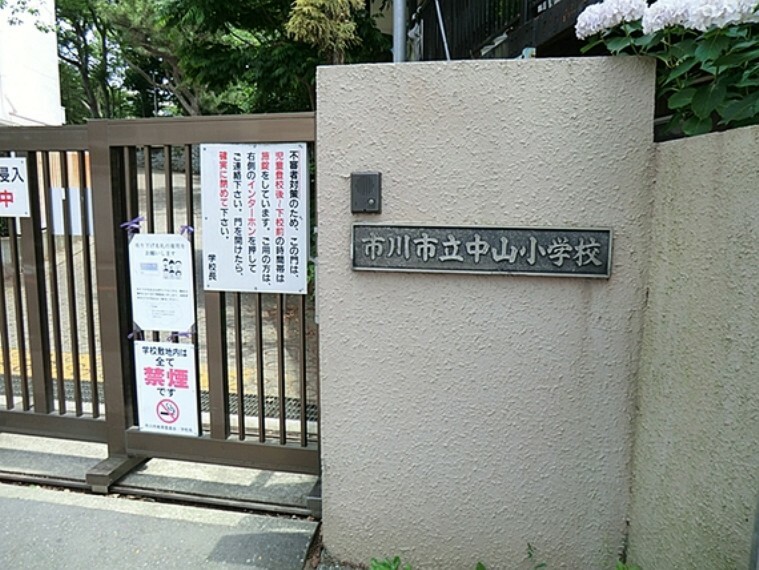 小学校 市川市立中山小学校　徒歩3分