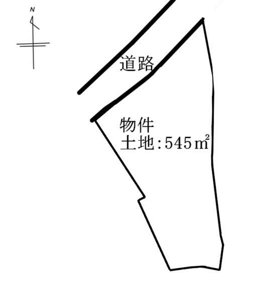 区画図 160坪以上の土地で広めに探している方におすすめ