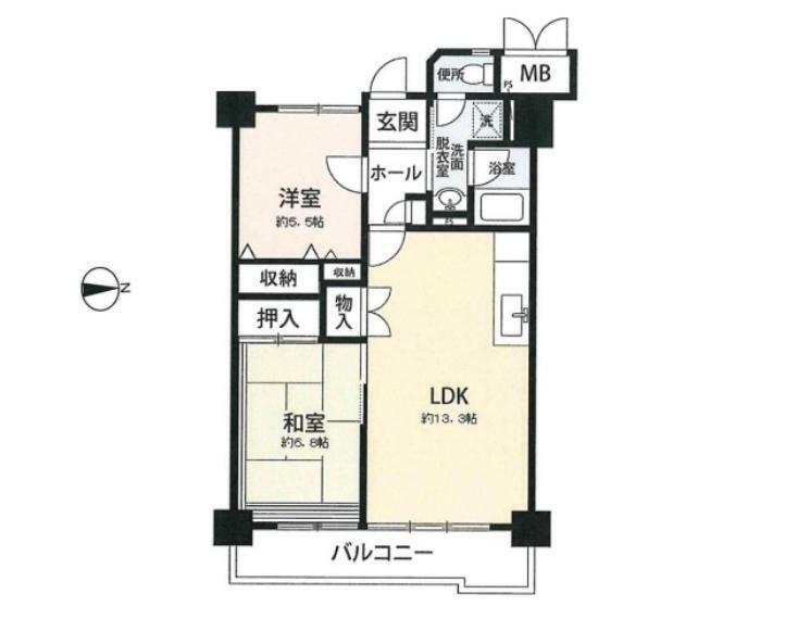 間取り図 2LDK