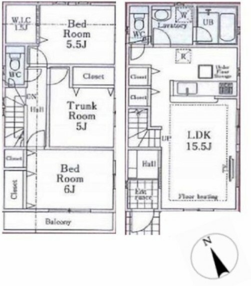 間取り図 間取り図の写真