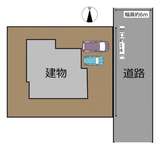 区画図 週末はもちろん平日でもご案内可能です。（要相談）（定休日火曜日水曜日除く）