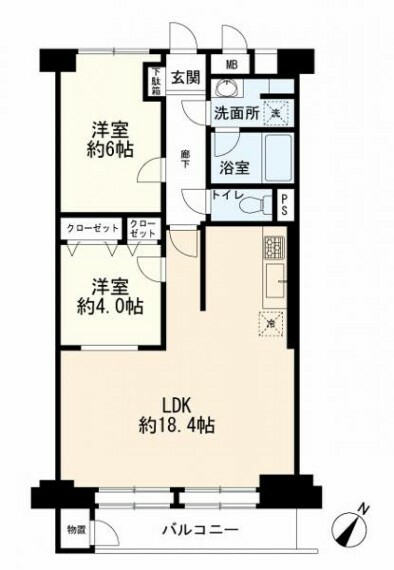 間取り図 間取図　2LDK