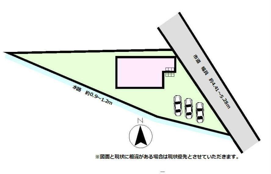 区画図 【区画図】区画図です。道路の配置や道の広さ日当たりなど、ぜひ現地もご確認ください。