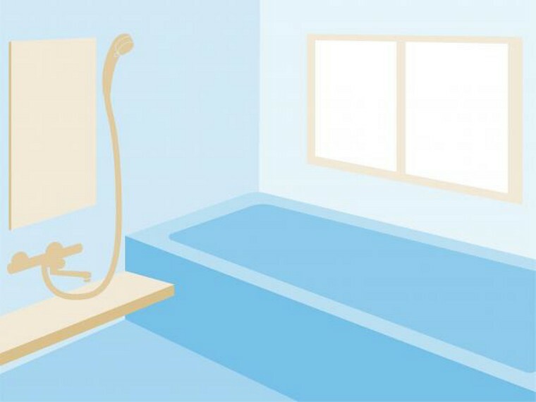 構造・工法・仕様 バス1坪以上・浴室に窓有り　ゆったりとした浴室はリラックス効果があり、小さなお子様との入浴や介護での動きもスムーズで便利です。 また窓があることで、日光を取り入れ風通しにより清潔に保つ役割もあります。