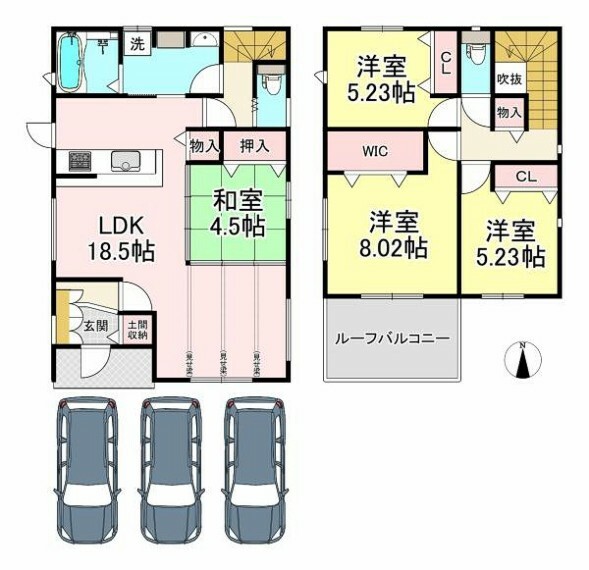 間取り図 間取り・4LDK！