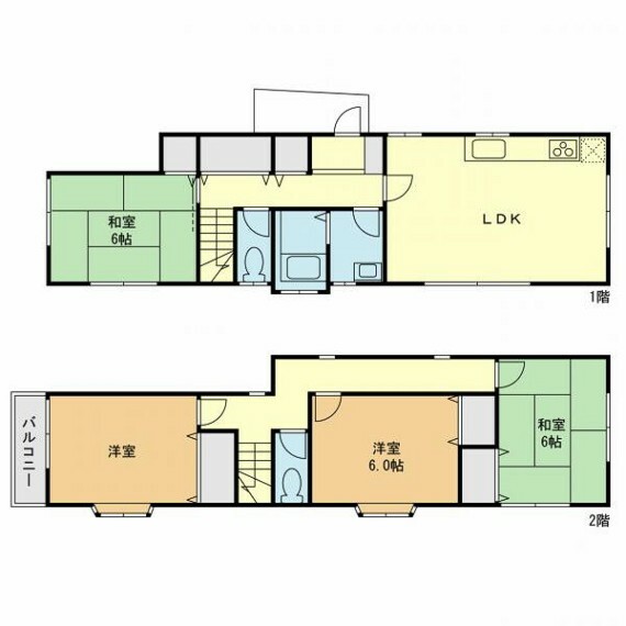 間取り図 【戸建て】間取り図