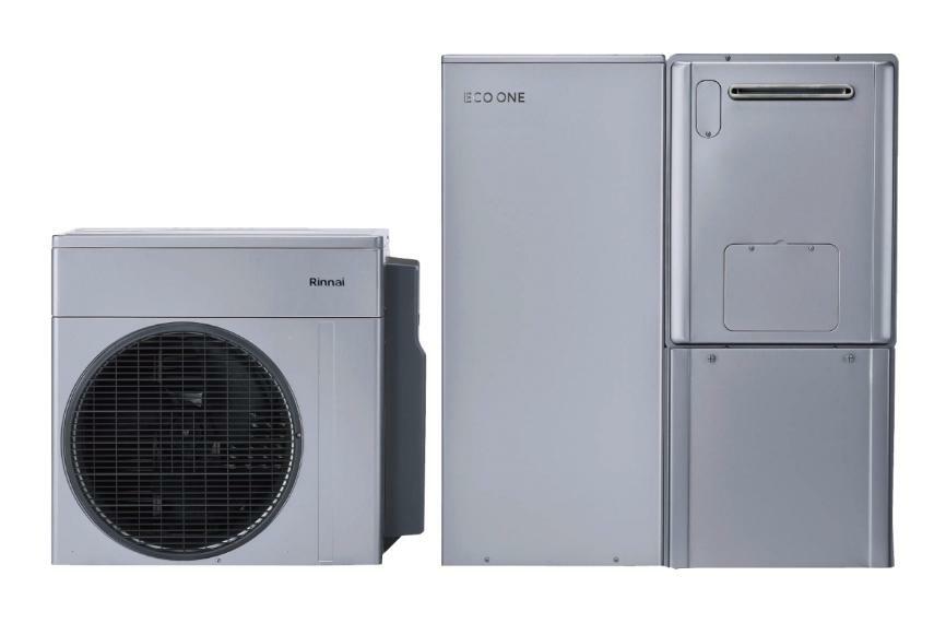 ECO ONE<BR/><BR/>ガスと電気の両方を燃料に使い、環境にもやさしいエコで快適な暮らしを実現するハイブリッド給湯・暖房システムです。
