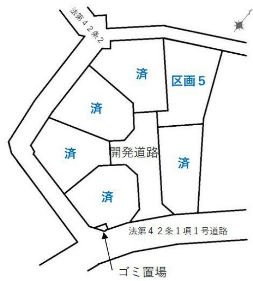 区画図 全体区画図