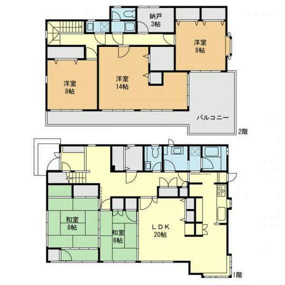 間取り図 【戸建て】間取り図